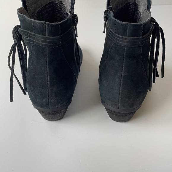 Abeo Boots 7 1/2 N Black Suede - Picture 8 of 10